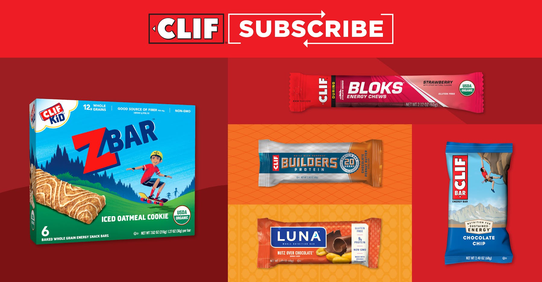 CLIF Subscribe Products