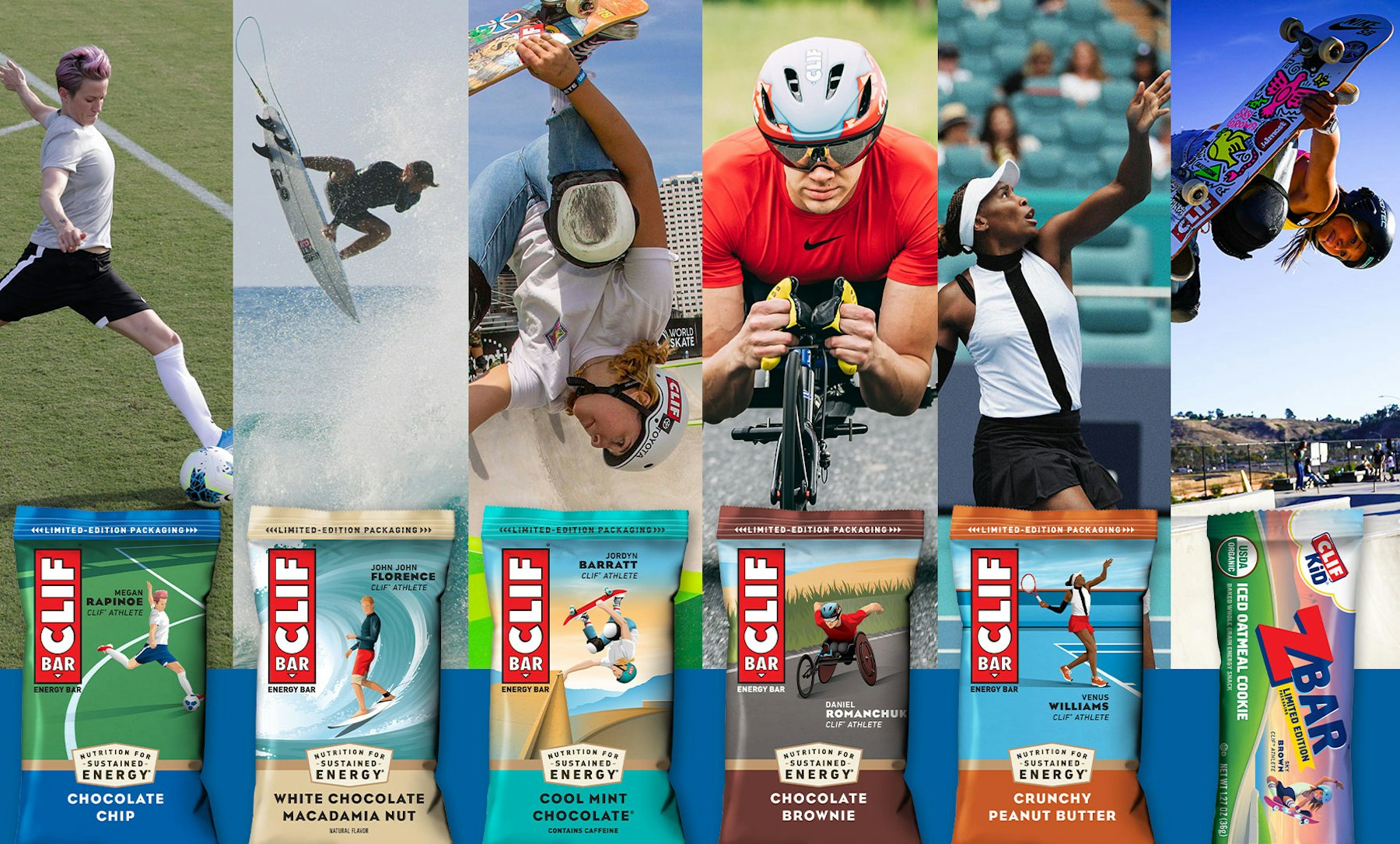 Clif bar athlete packaging